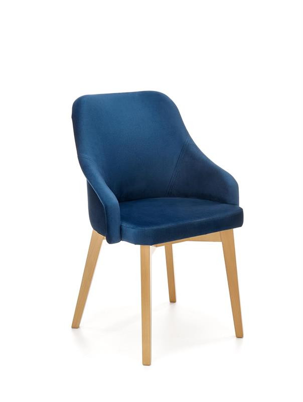 Poze Scaun tapitat Toledo 2 Velvet – Bleumarin