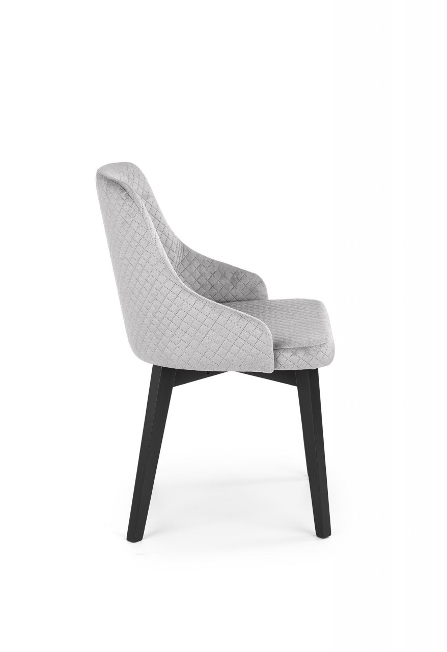 Poze Scaun Toledo 3 material catifea gri