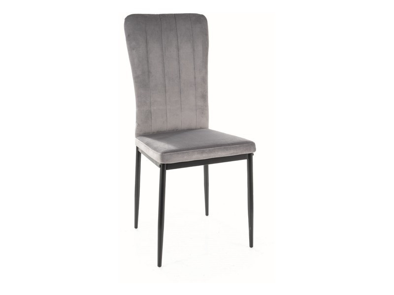 Poze Scaun Vigo velvet gri Blu14