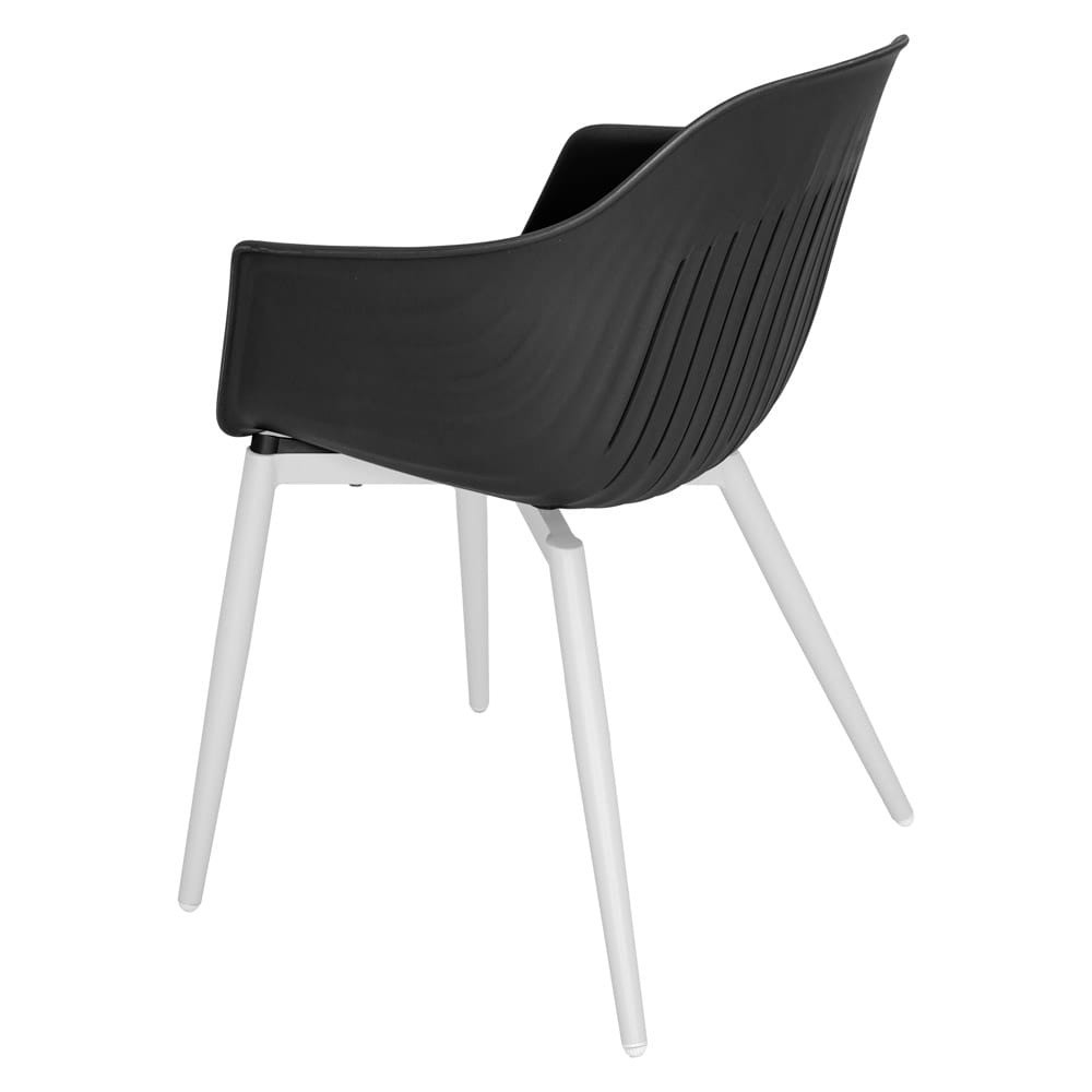 Poze Set 4 scaune Ballena negru H82 cm