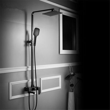 Poze Set de dus Rea Fort Black Mat