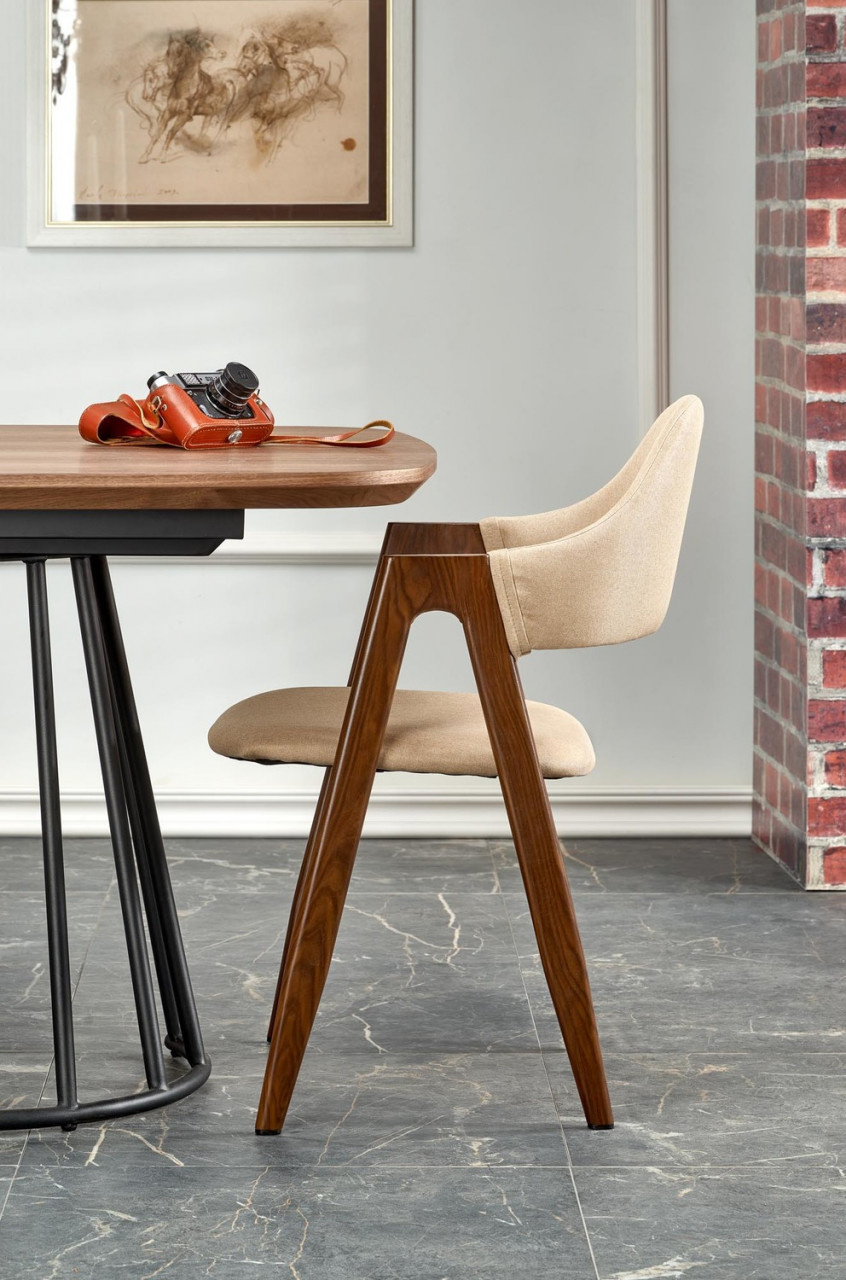 Poze Set masa extensibila Everton L180-200 cm + 6 scaune K344 bej