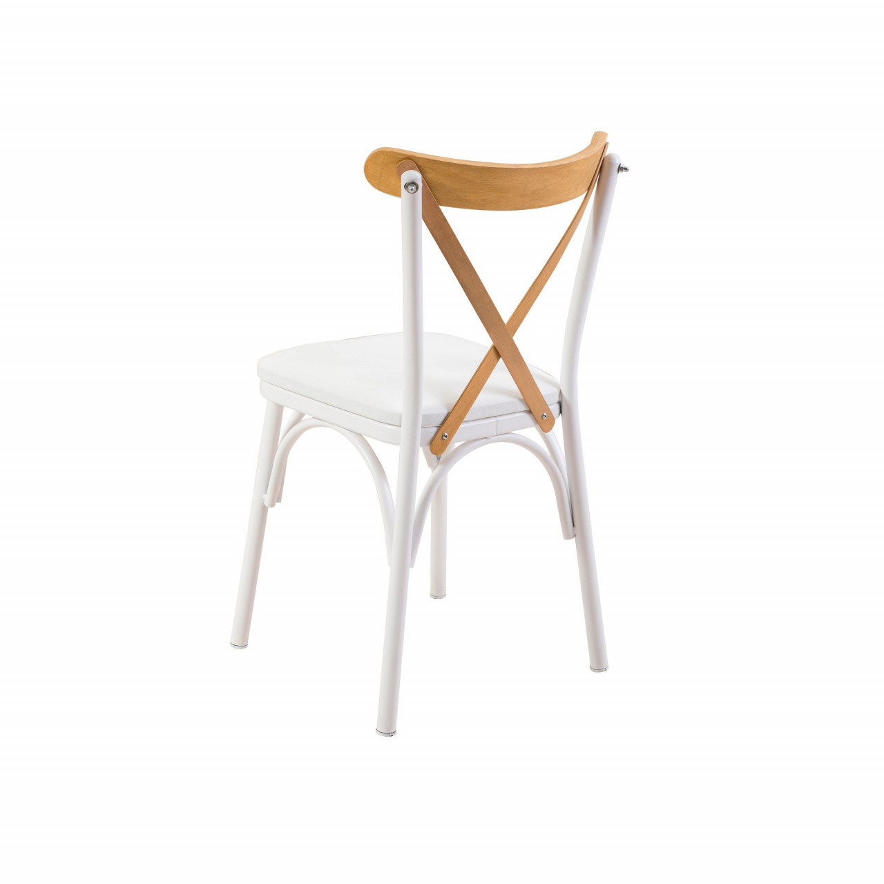 Poze Set masa extensibila si scaune (4 piese) OLİVER AÇL.KARİNA-WHİTE V2
