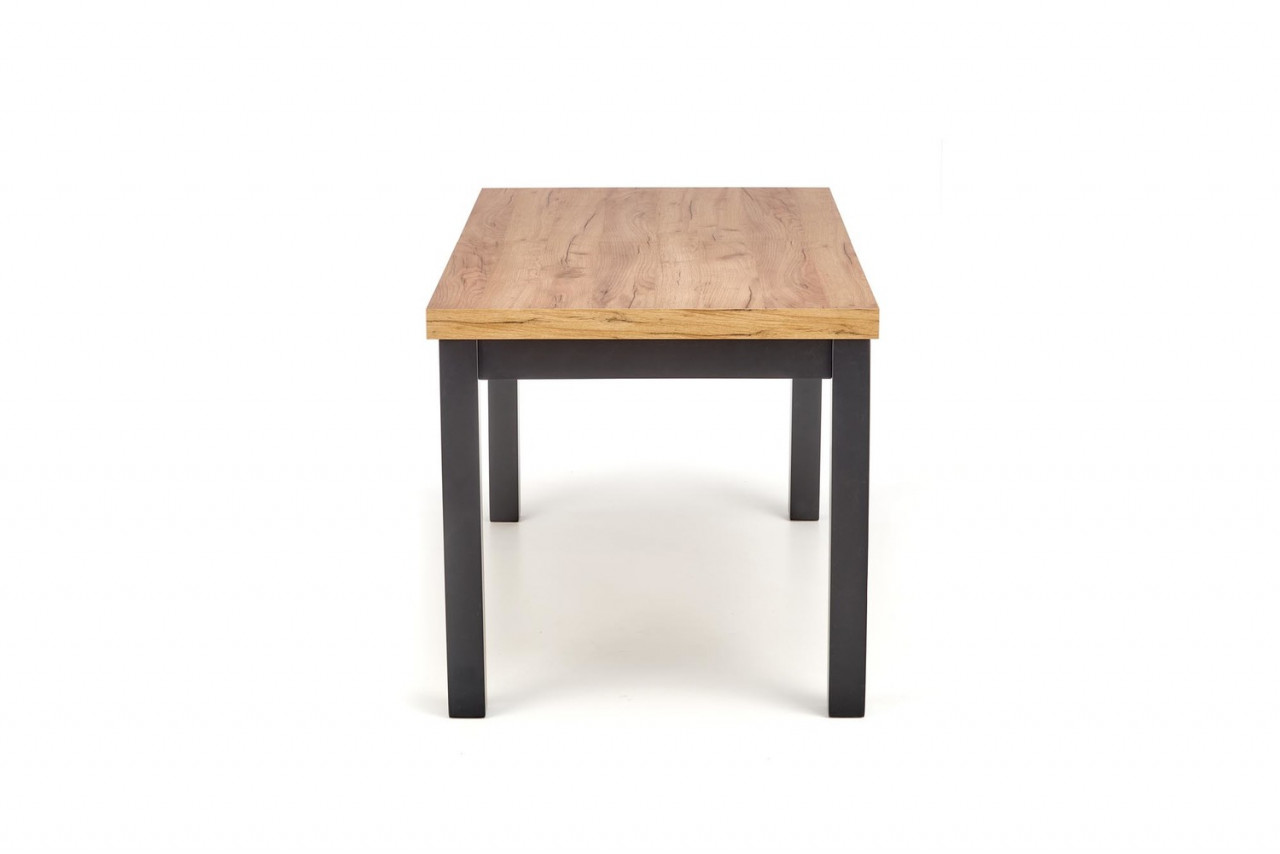 Poze Set masa extensibila Tiago L140-220 cm + 4 scaune Toledo 2 verde/stejar miere