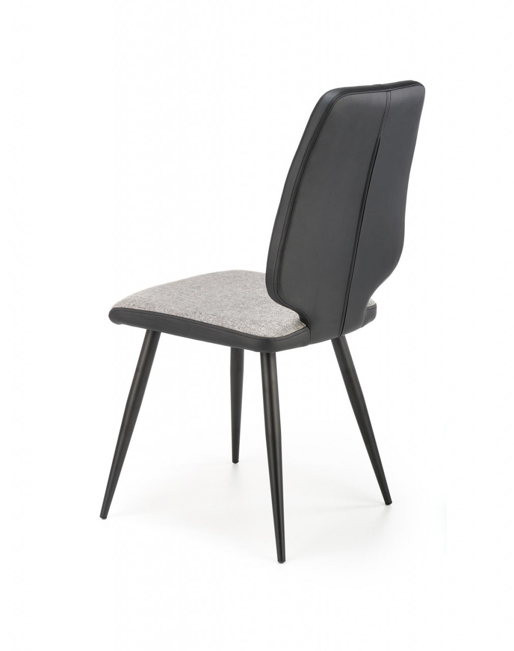 Poze Set masa extensibila Vinston 180-230 cm + 4 scaune K424 gri/negru