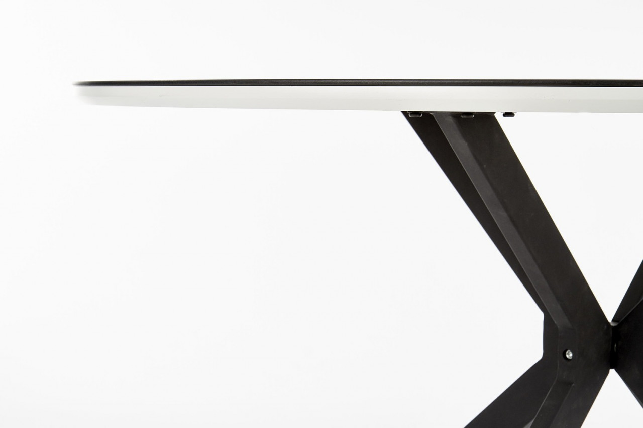 Poze Set masa rotunda Avelar ø120 cm + 4 scaune K333 gri
