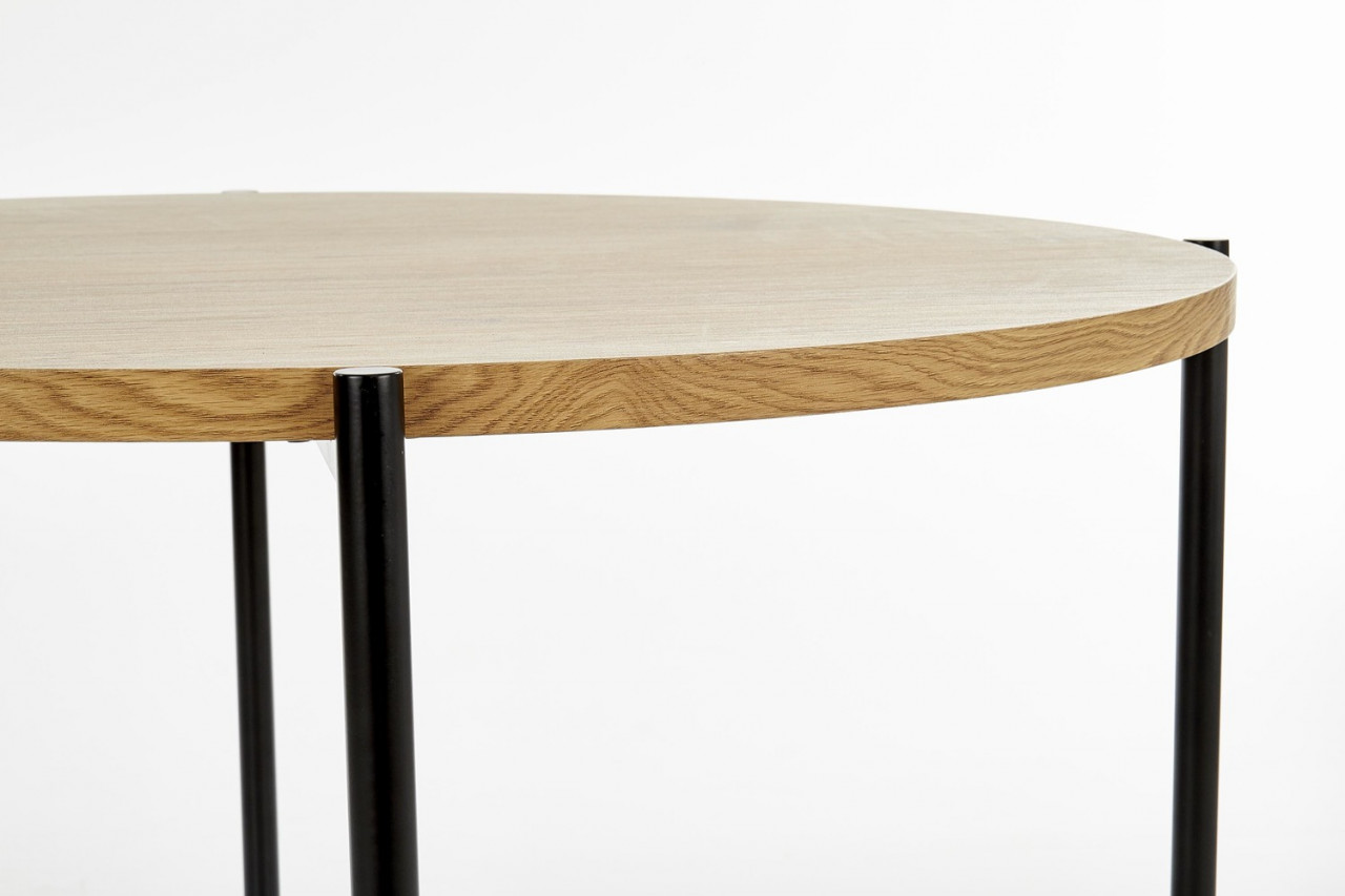 Poze Set masa rotunda Morgan ø120 cm + 3 scaune K336 ratan natural