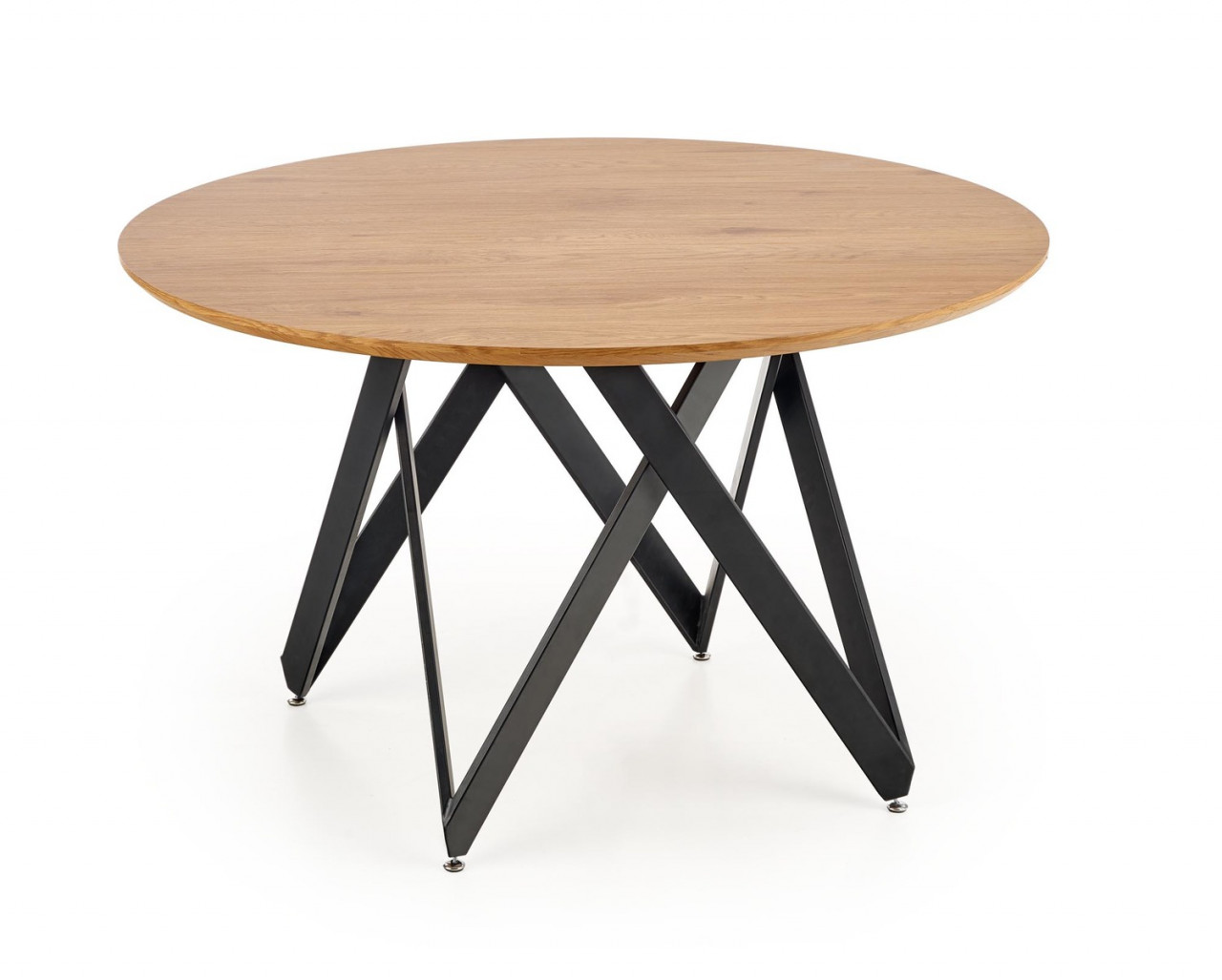 Poze Set masa rotunda Mozambik ø120 cm + 4 scaune K366 verde inchis