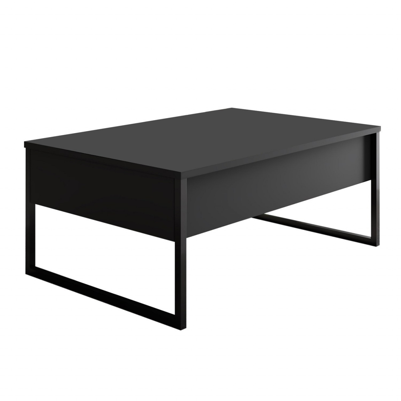 Poze Set mobilier living Luxe antracit/negru