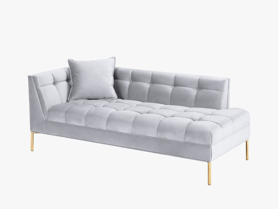 Poze Sezlong Karoo catifea L185 cm