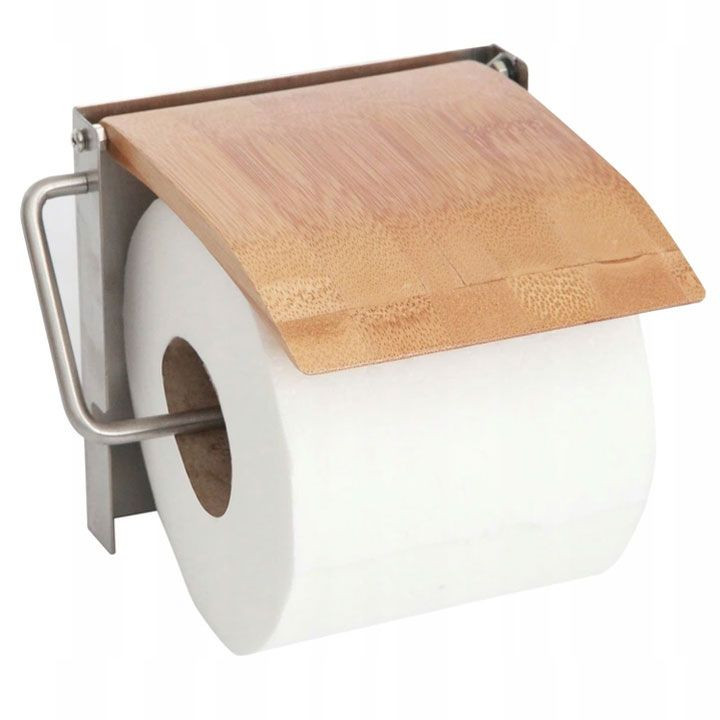 Poze Suport pentru hartie igenica din bambus 390227
