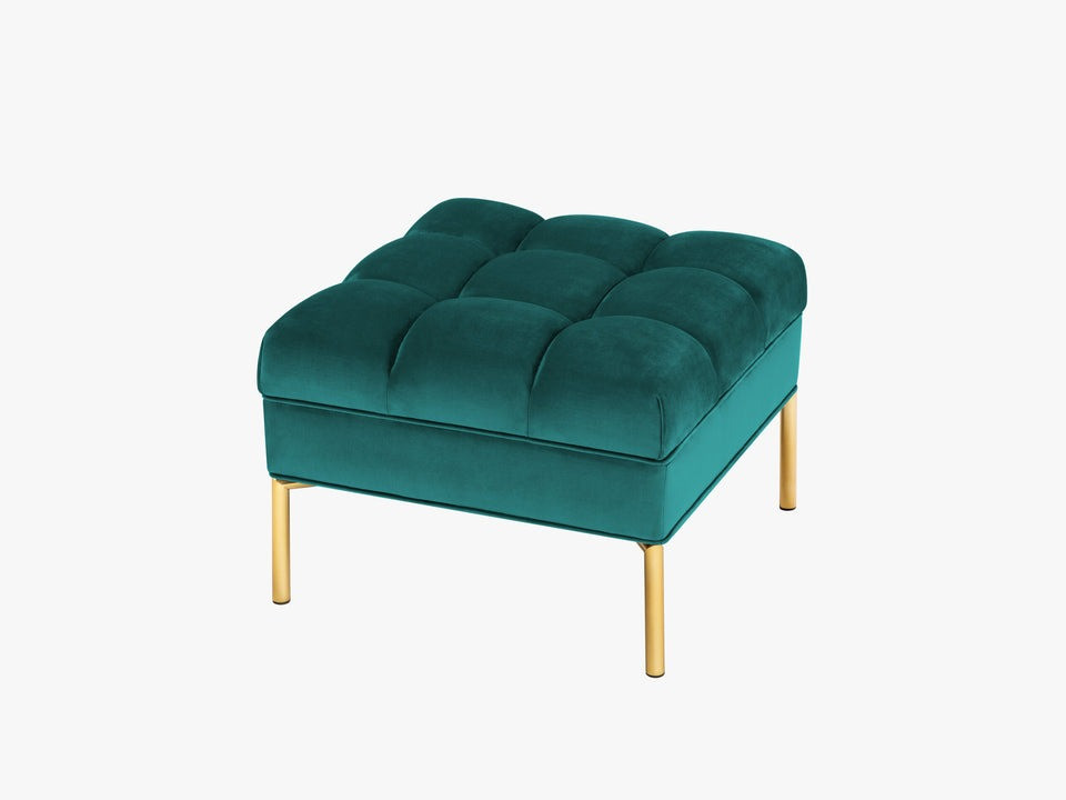 Poze Taburet Karoo catifea L60 cm