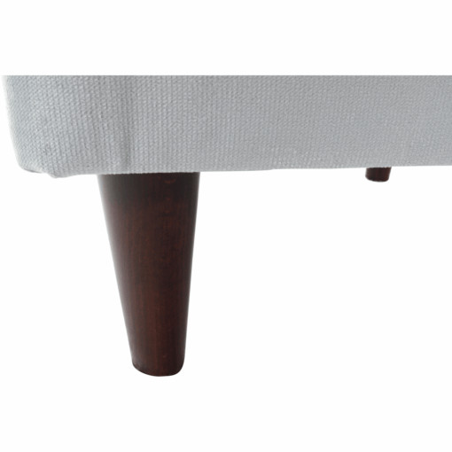 Poze Taburet modern gri/nuc RUFINO 50lx40hx50a cm