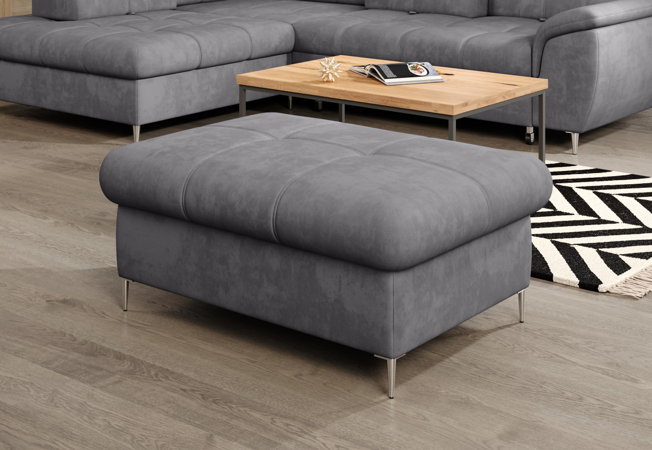 Poze Taburet tapitat Empona - L100 x l73 x h46 cm