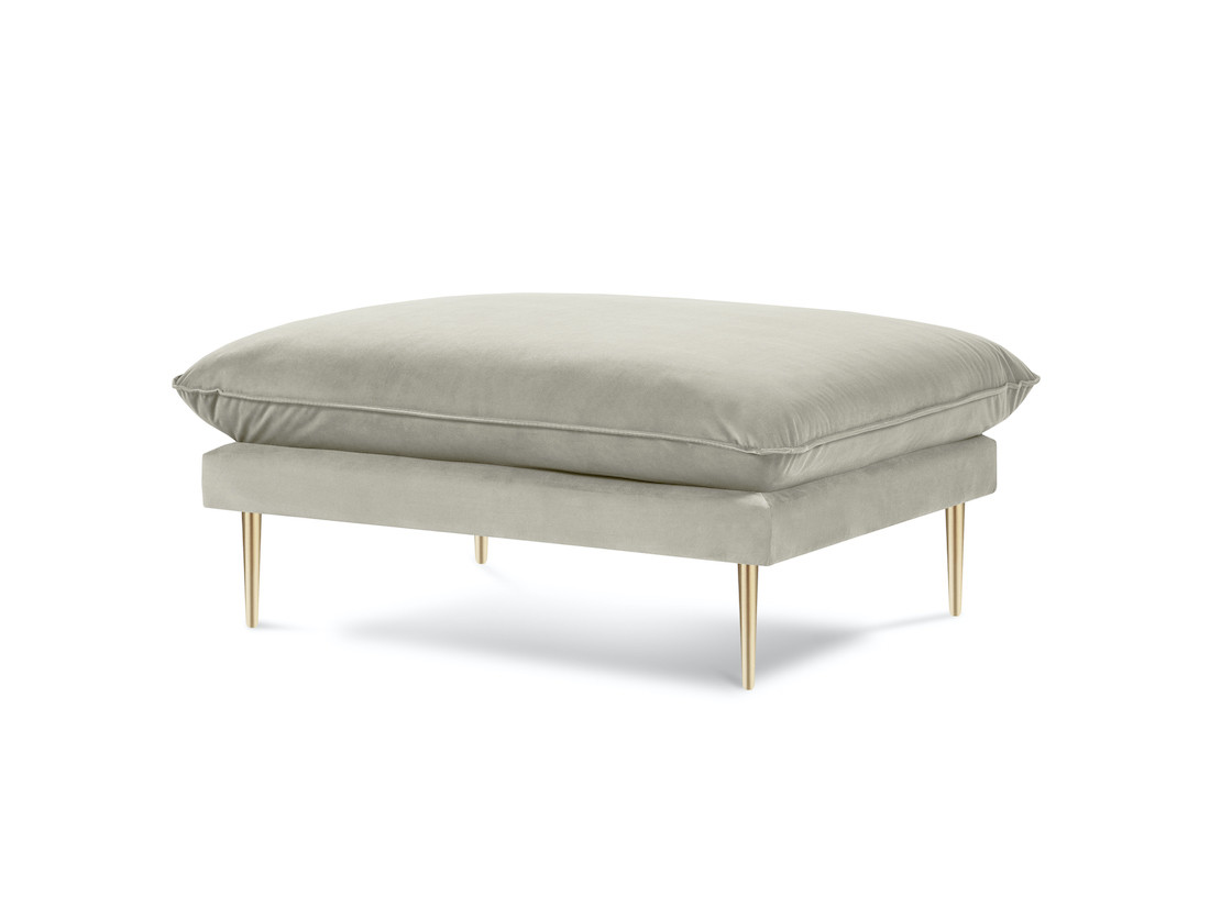 Poze Taburet tapitat Vienna velvet – L100 x l80 x h43 cm