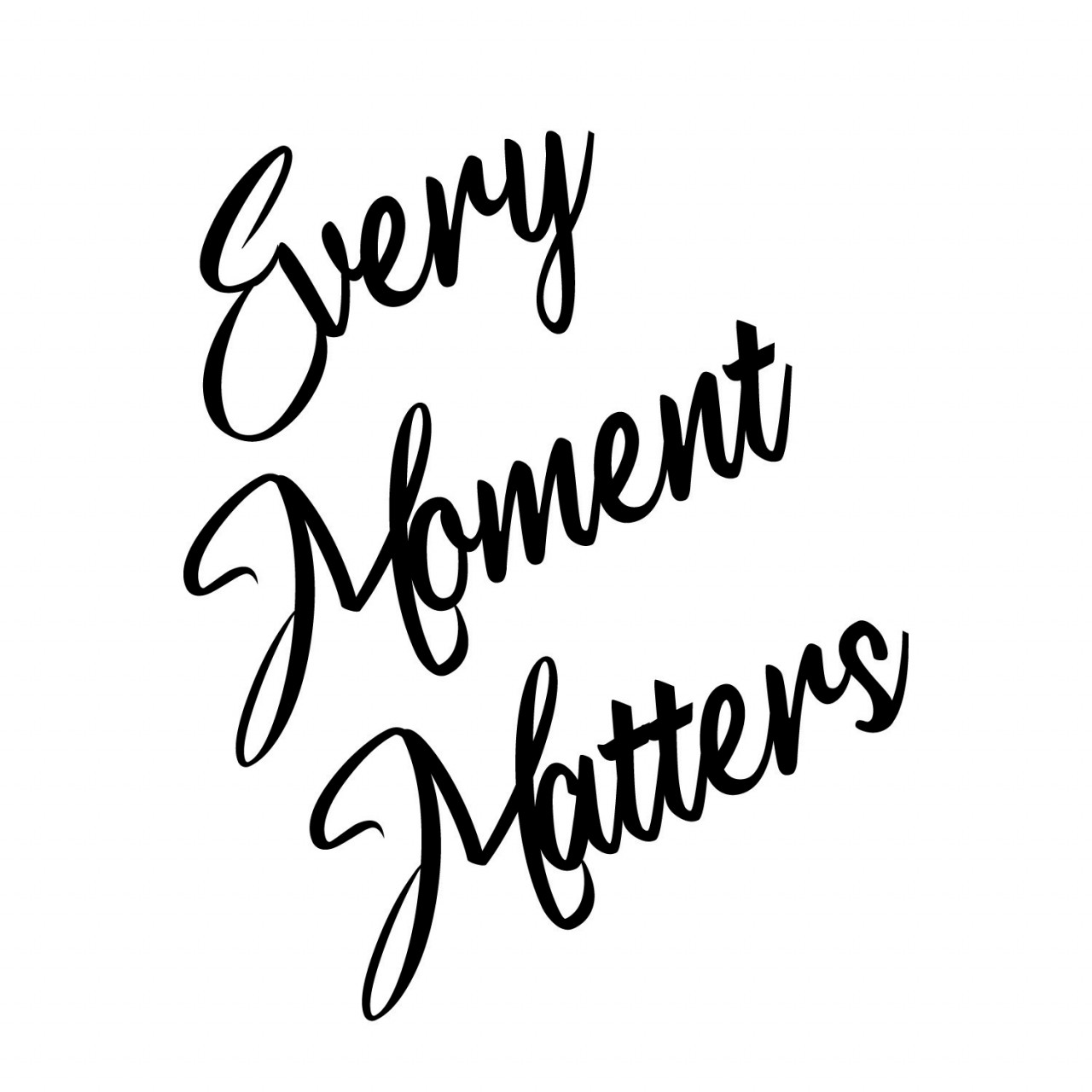Poze Accesoriu decorativ de perete din lemn Every moment matters