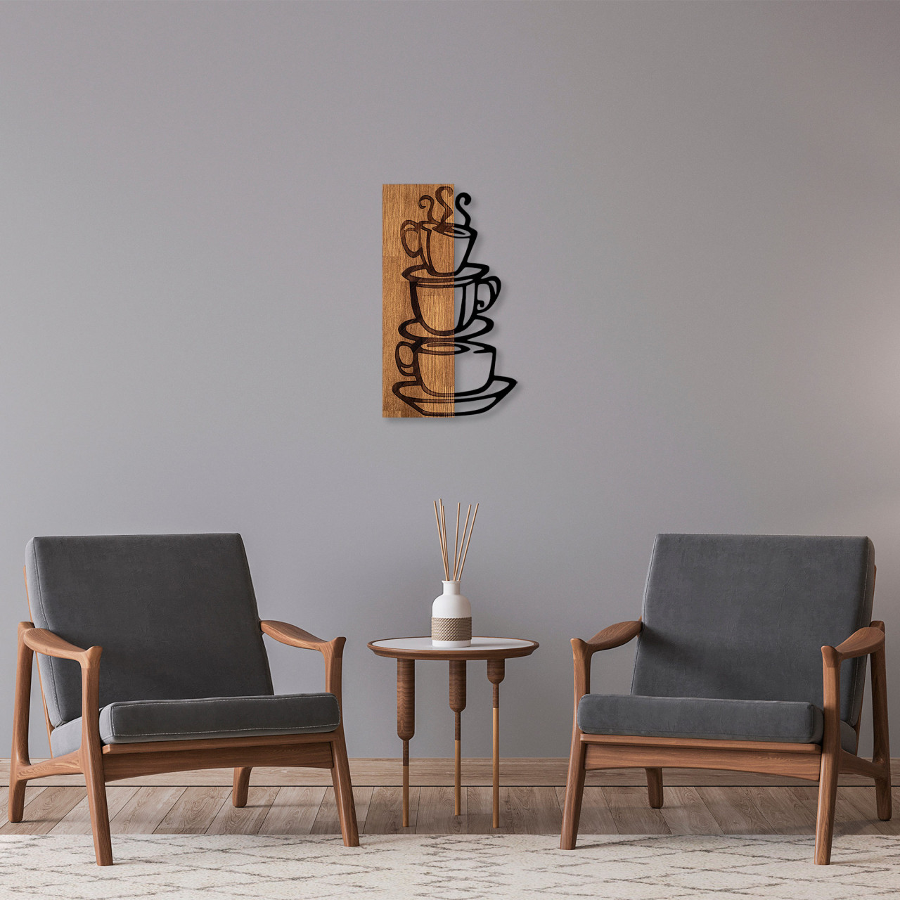 Poze Accesoriu decorativ de perete din lemn MA-296