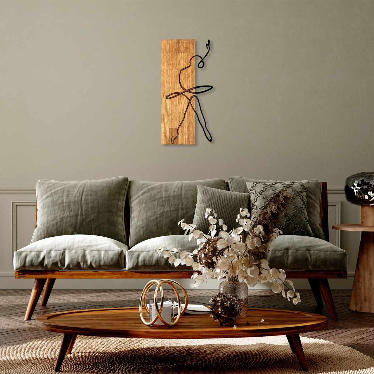 Poze Accesoriu decorativ de perete din lemn MA-299