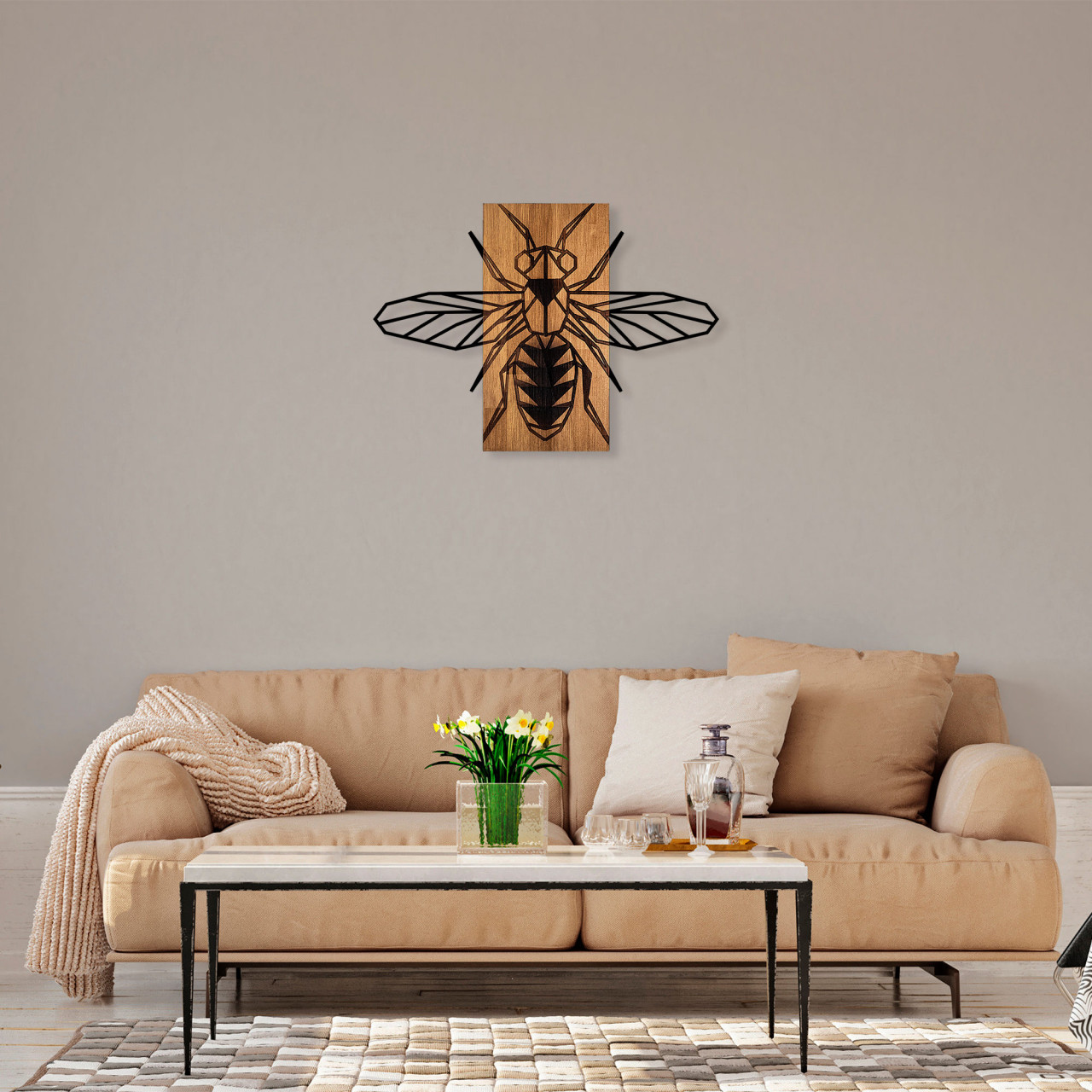 Poze Accesoriu decorativ de perete din lemn MA-308