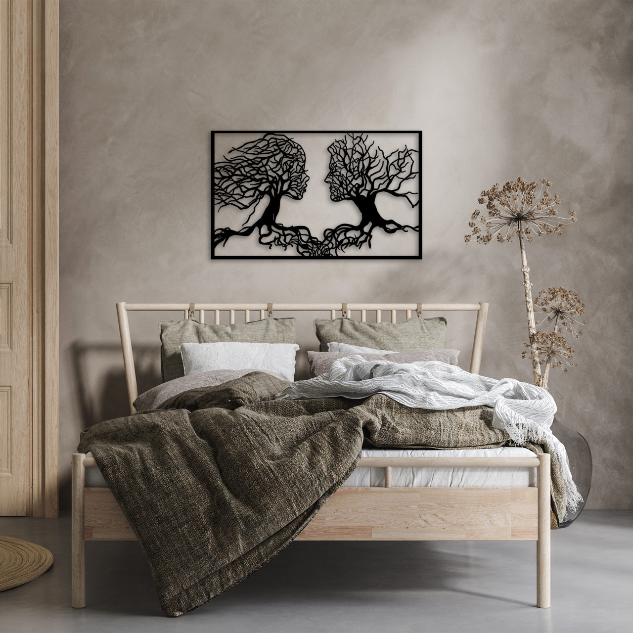 Poze Accesoriu decorativ de perete metalic Love - 260