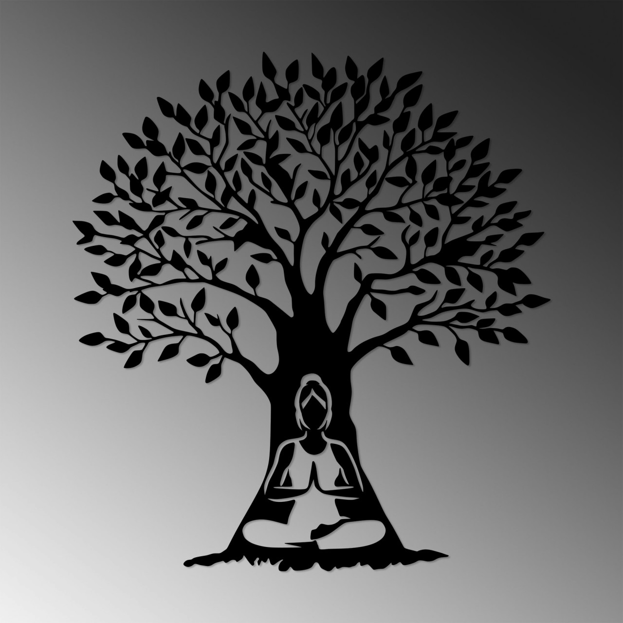 Poze Accesoriu decorativ de perete metalic Yoga 4