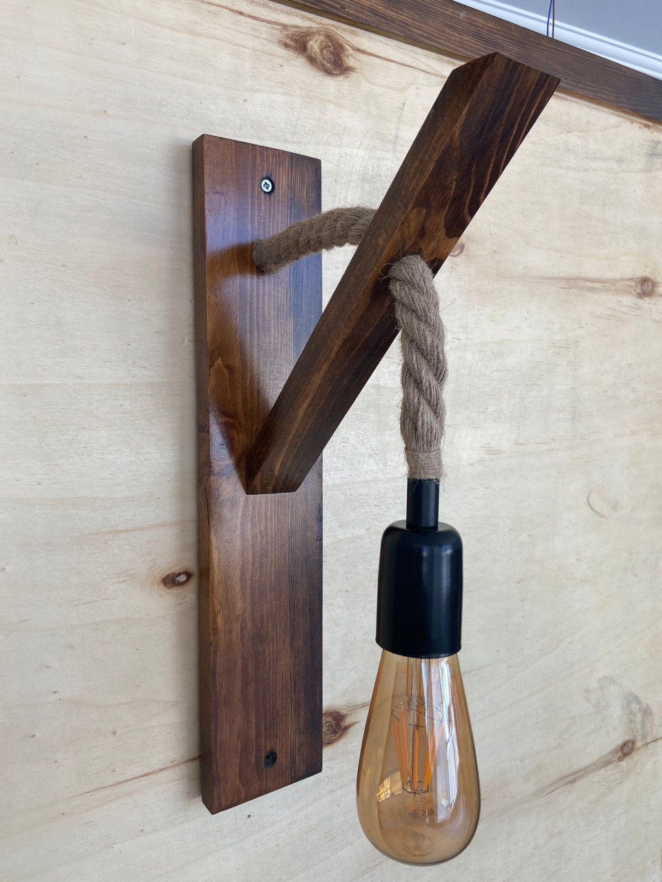 Poze Aplica Ahşap Aplik 18