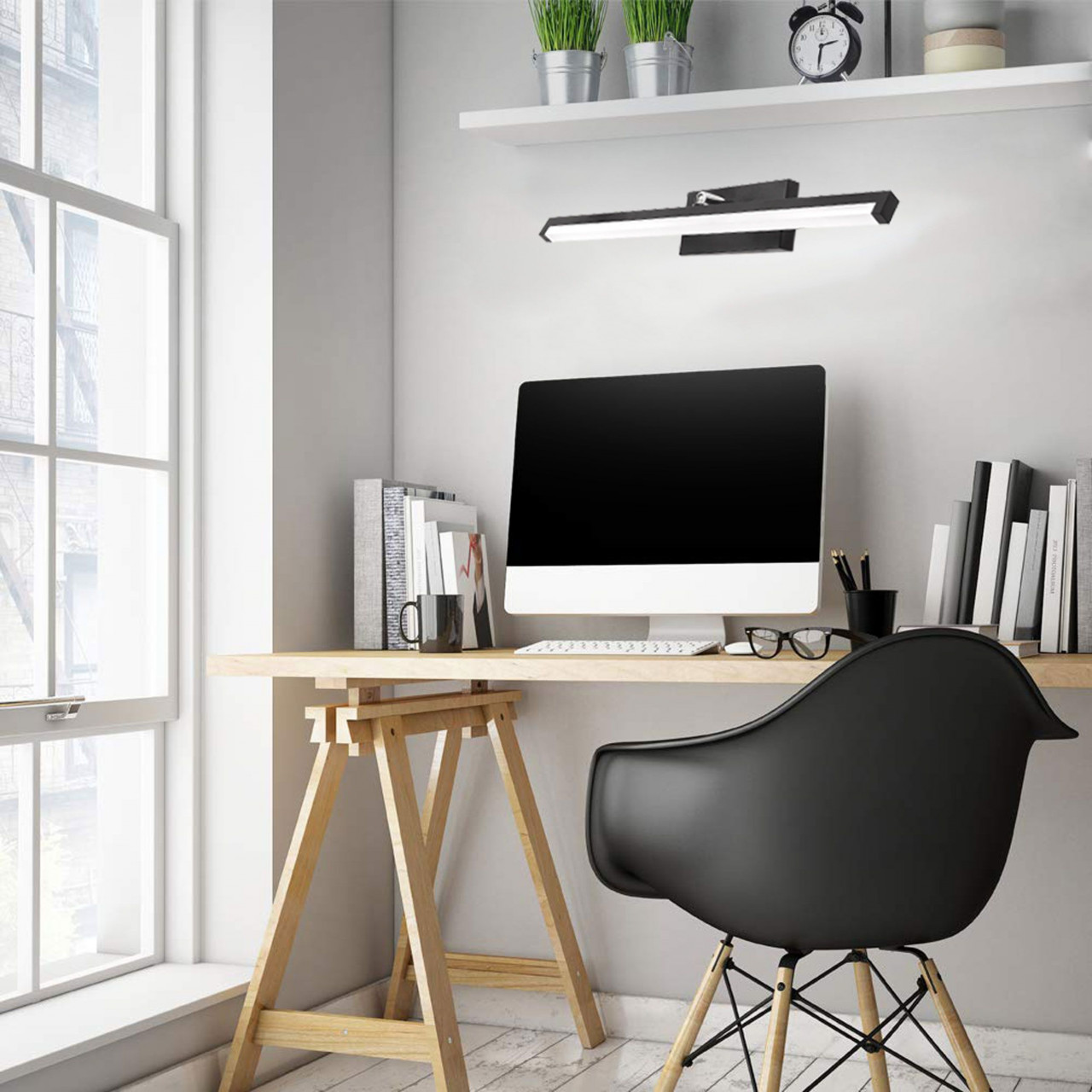 Poze Aplica LED pentru oglinda 12W 50CM APP373-1W neagra
