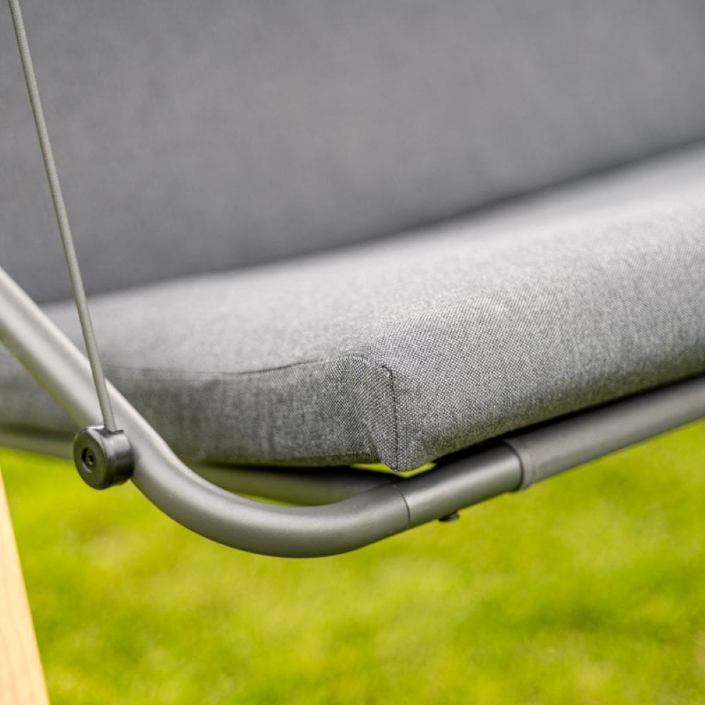 Poze Balansoar de terasa Herning gri/maro L232 cm