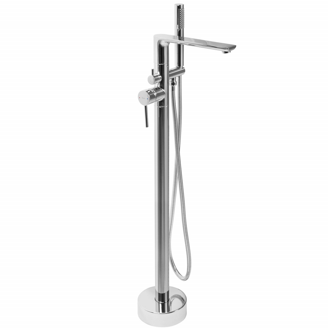 Poze Baterie freestanding Flores argintiu