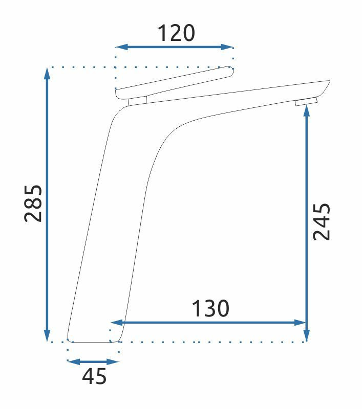 Poze Baterie Jager inalta auriu lucios H28,5 cm