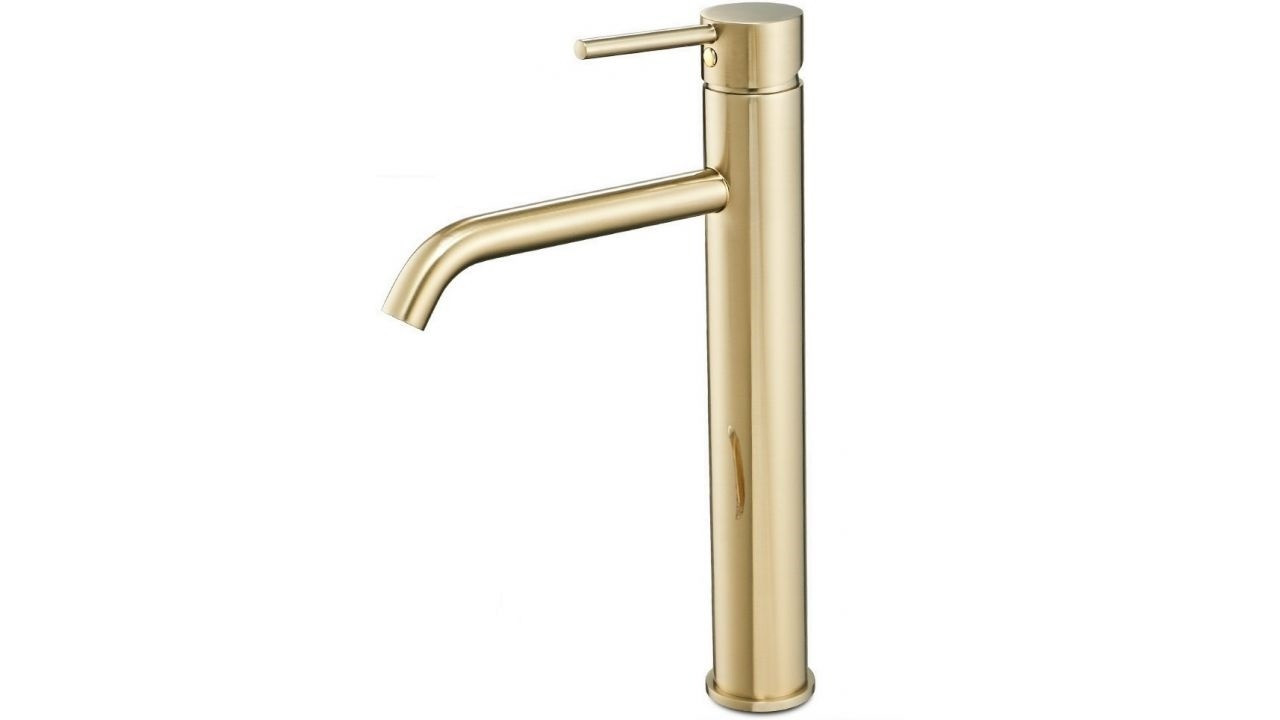 Poze Baterie Lungo Gold lucios înaltă – H 28 cm
