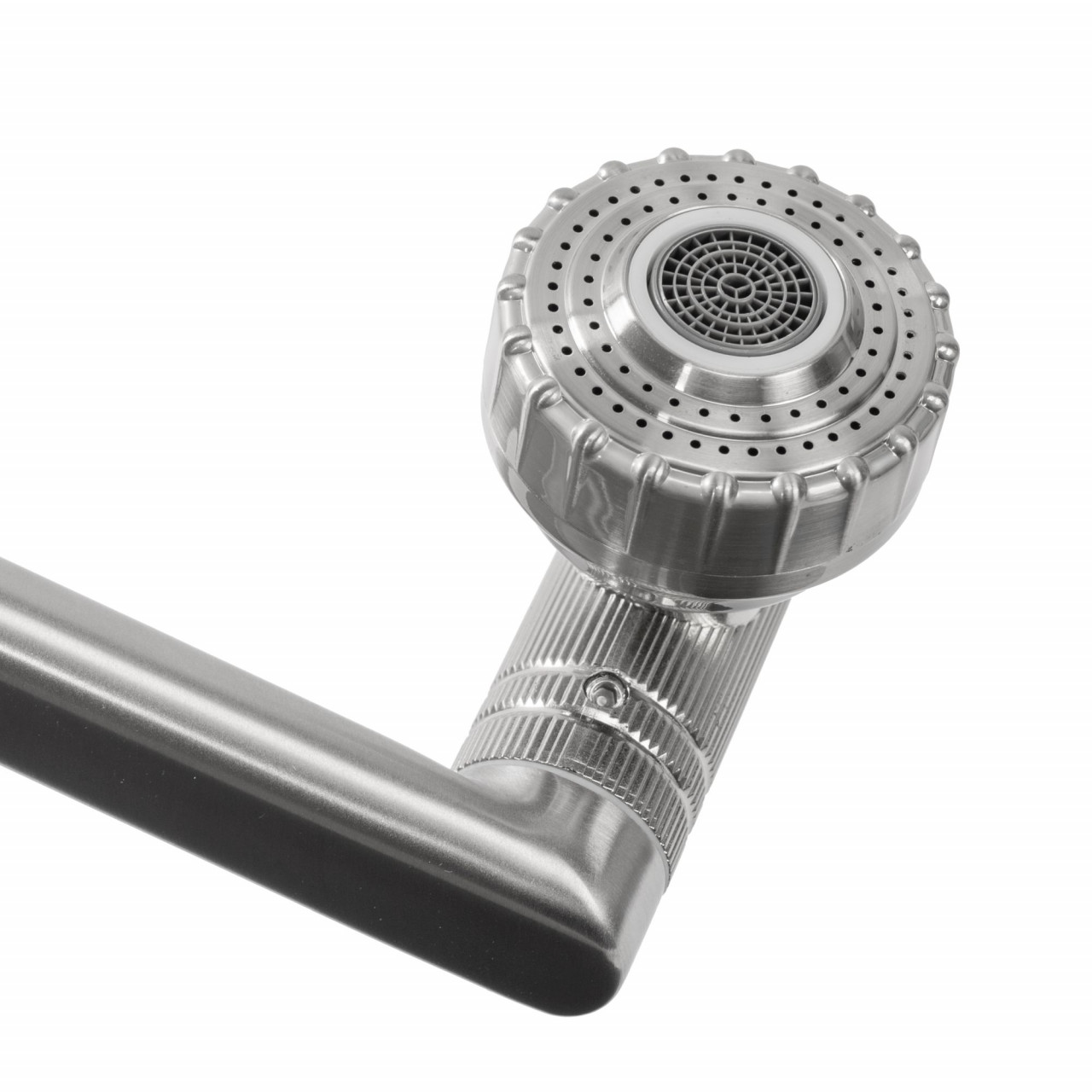 Poze Baterie Paco inalta argintiu periat H31 cm