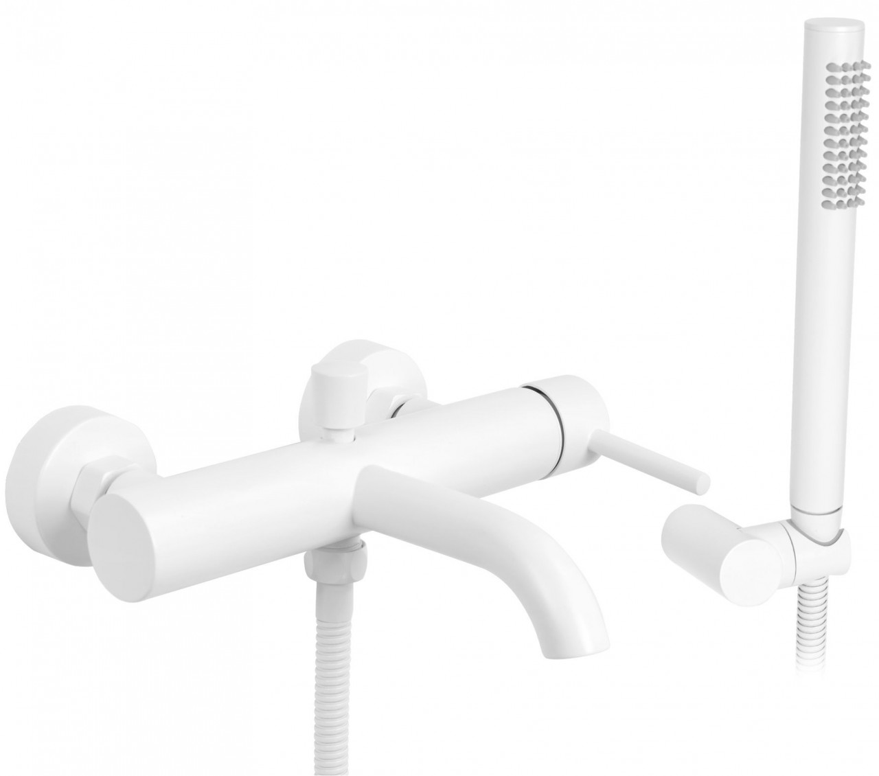 Poze Baterie pentru cada Lungo alb mat