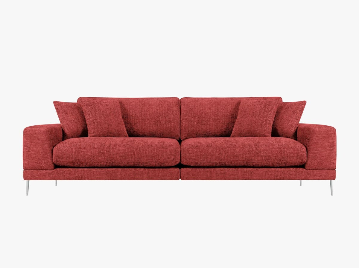 Poze Canapea 4 locuri Jog chenille L286 cm