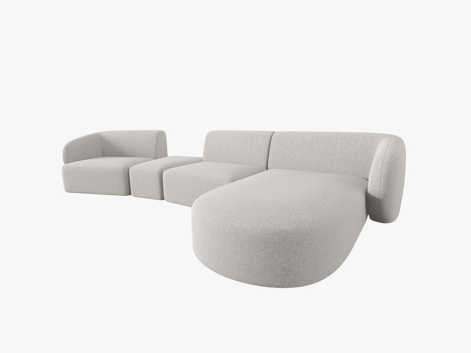 Poze Canapea 5 locuri Shane chenille L338 cm