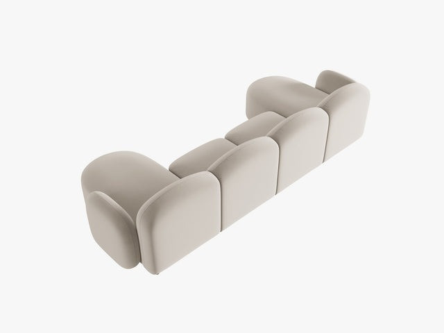 Poze Canapea 6 locuri Blair catifea L354 cm
