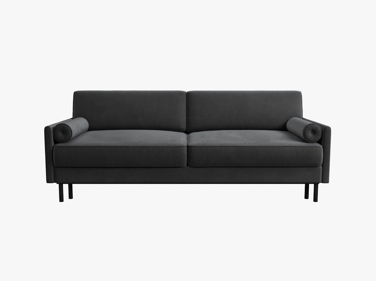 Poze Canapea extensibila 3 locuri Scott catifea L212 cm