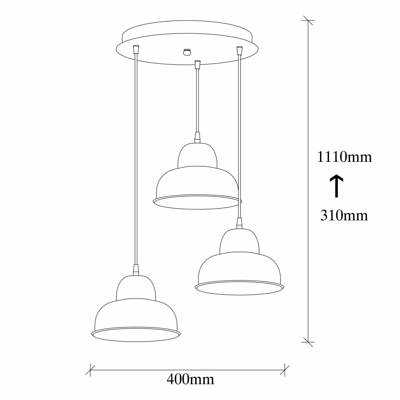 Poze Candelabru Berceste - 180BLACK-S2