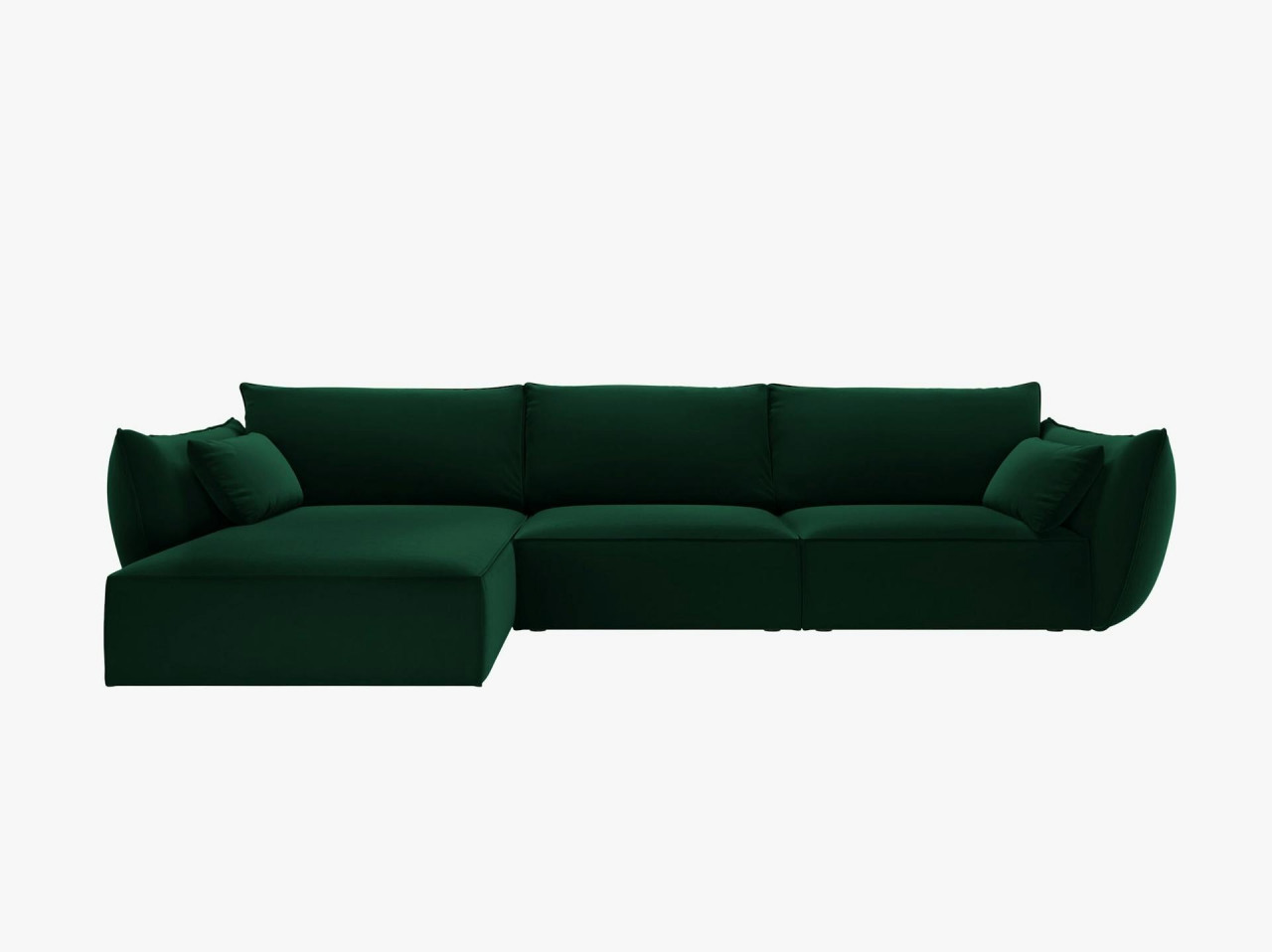 Poze Coltar 4 locuri Kaelle catifea L308 cm