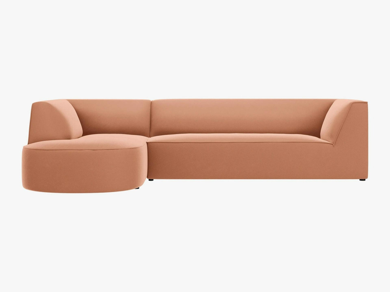 Poze Coltar 4 locuri Ruby catifea L273 cm