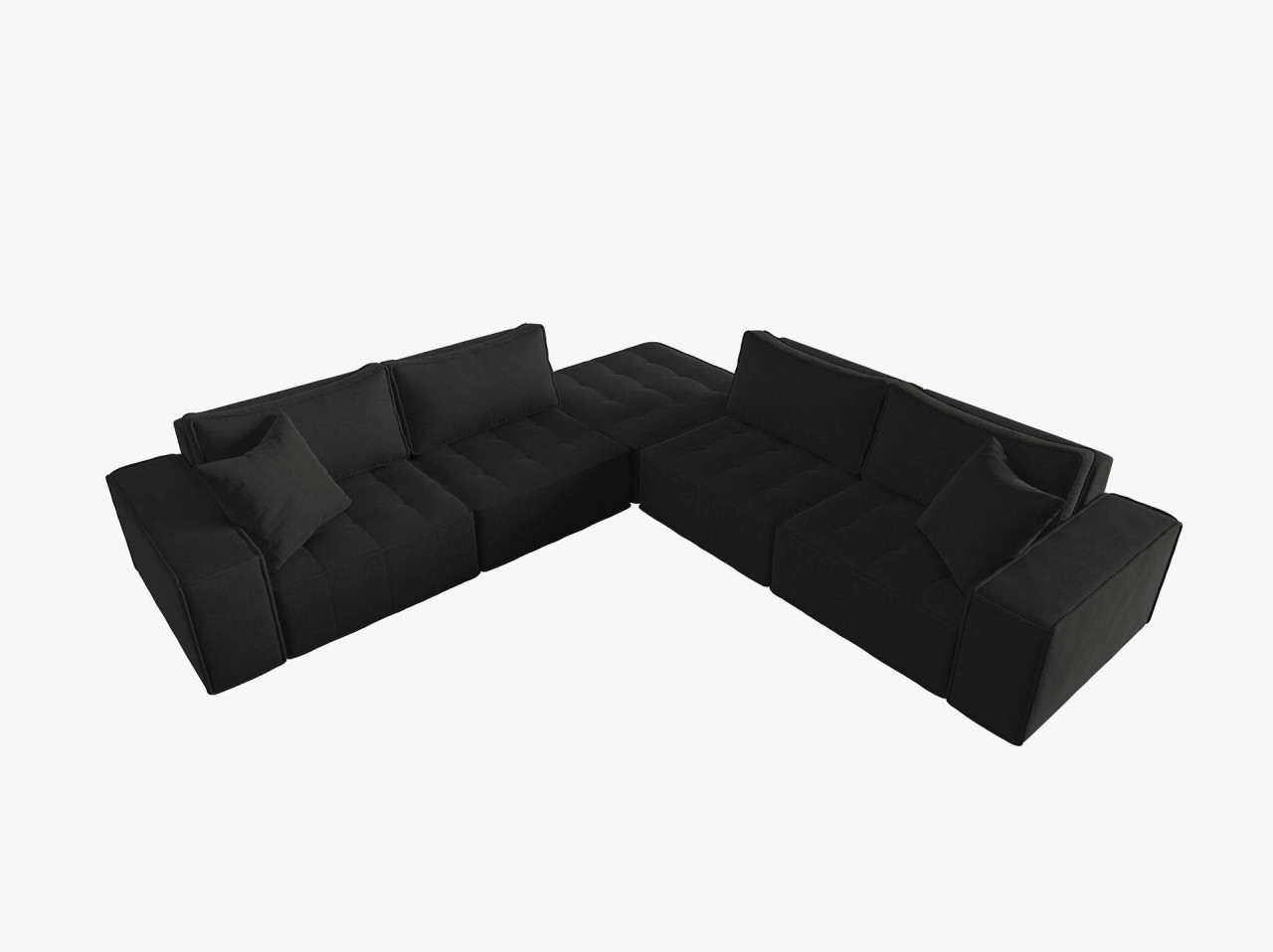 Poze Coltar 7 locuri Mike stofa L276 cm