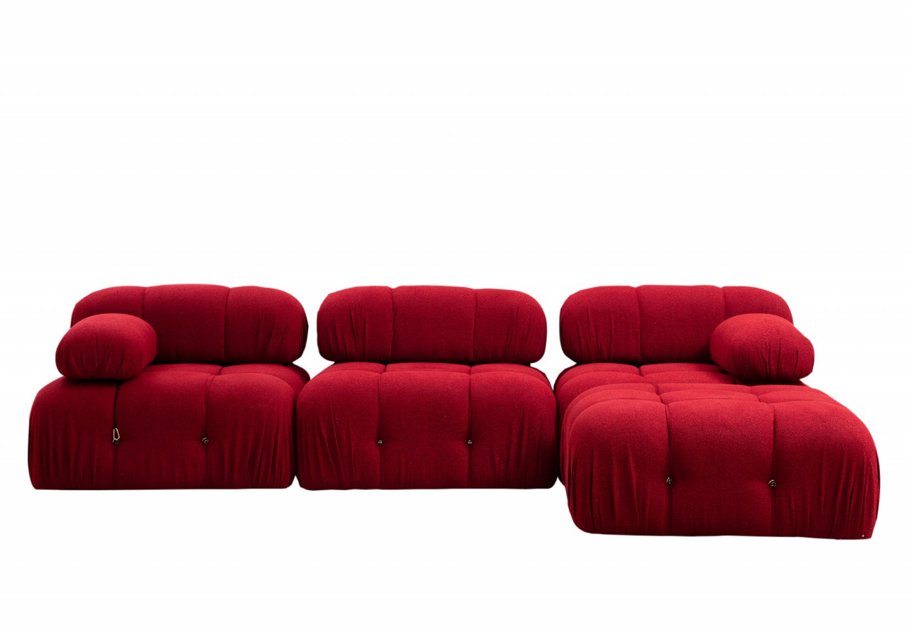 Poze Coltar Bubble ( L1-O1-1R -Puf) rosu