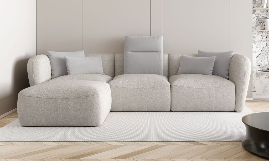 Poze Coltar Candelo mini - B80xL308xl190xh88 cm