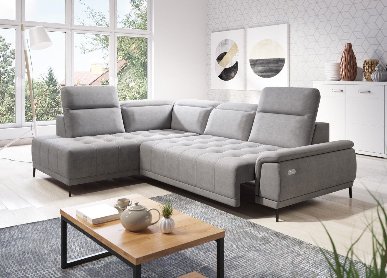 Poze Coltar cu reglaj electric Calvaro L L272 cm