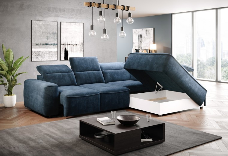 Poze Coltar cu reglaj electric Colombo L – L 296 x l 227 x h 103 cm