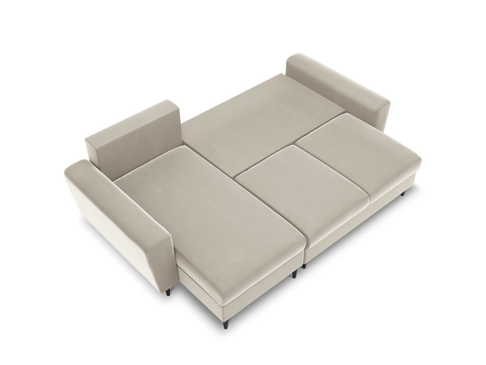 Poze Coltar extensibil 4 locuri Moghan catifea L241 cm