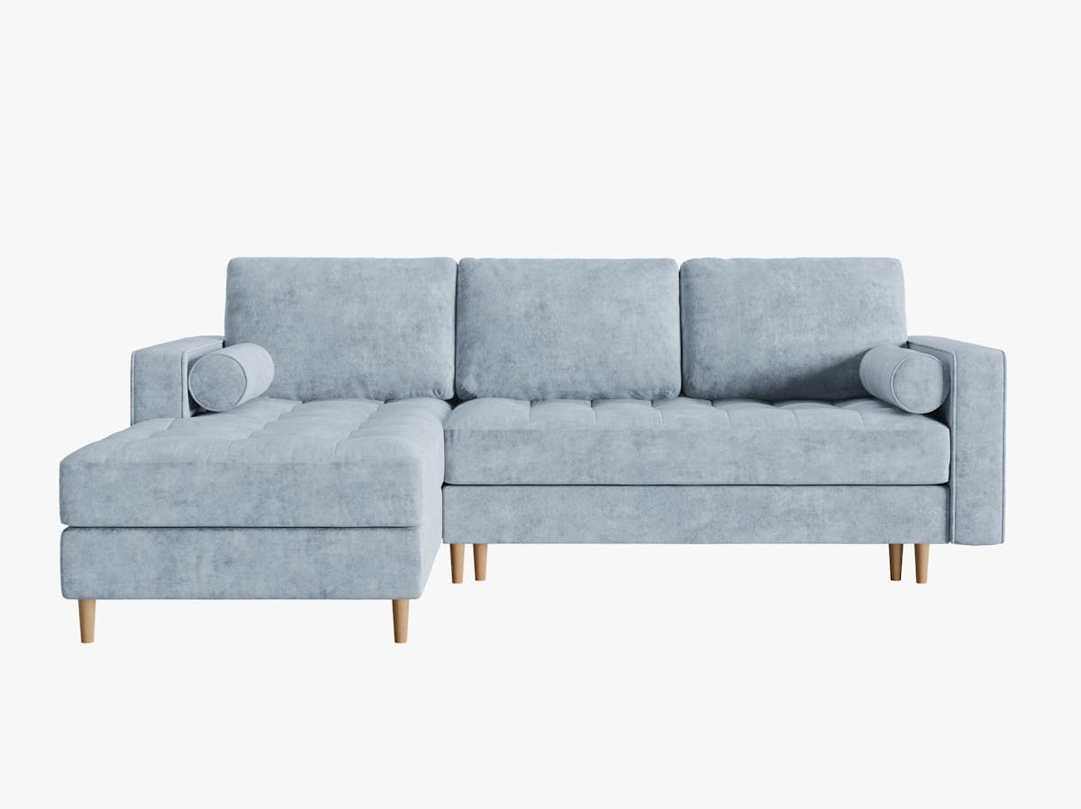 Poze Coltar extensibil 5 locuri Gobi stofa L240 cm
