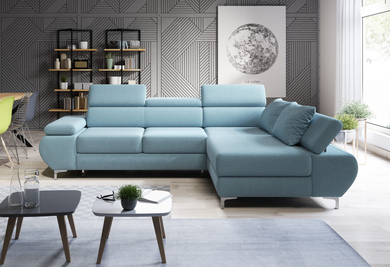 Coltar extensibil flame mini - l274 x l189 x h90 cm