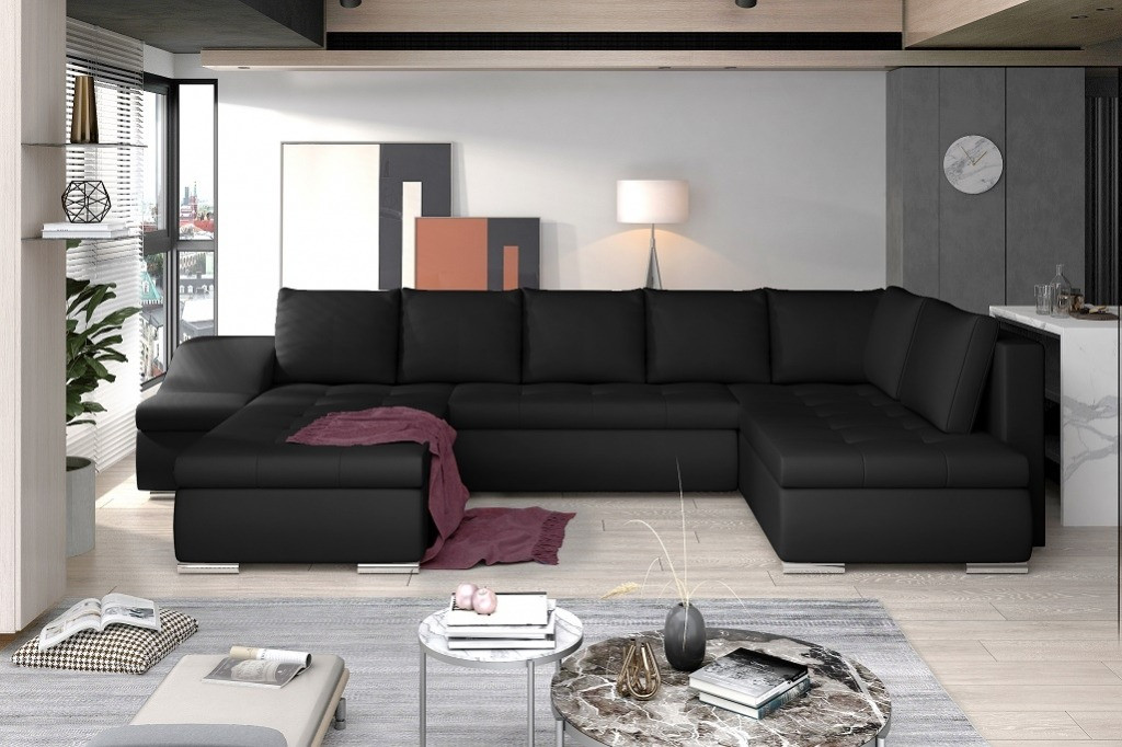 Coltar living extensibil giovanni – l340 x l200 x h88 cm