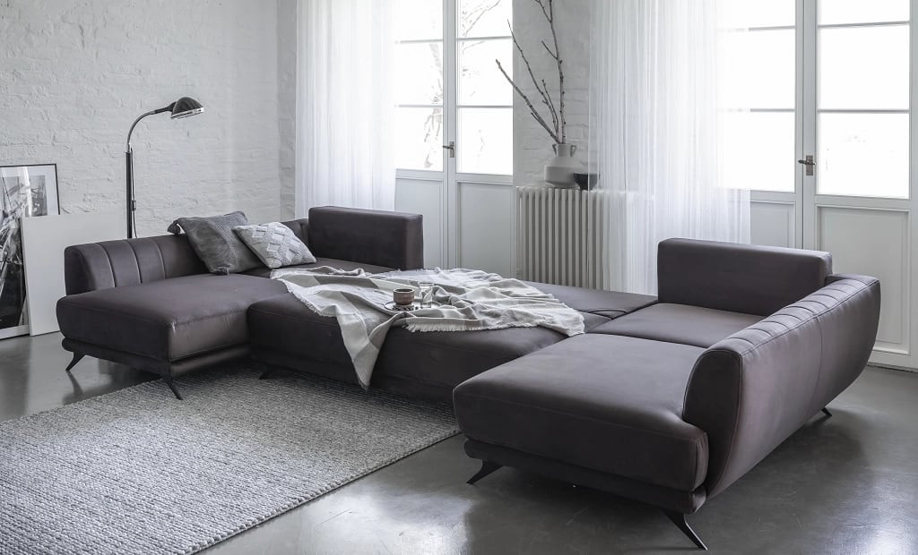 Poze Coltar living extensibil Larco – L362 x l191 x h90